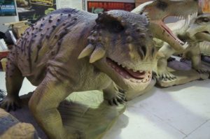 Animatronic dinosaurs